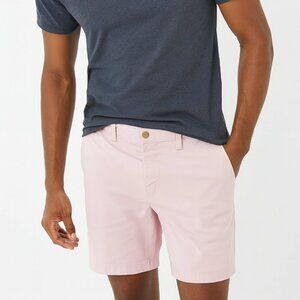 AEO Next Level Flex Shorts Button Zipper Closure Belt Loops Pink 28